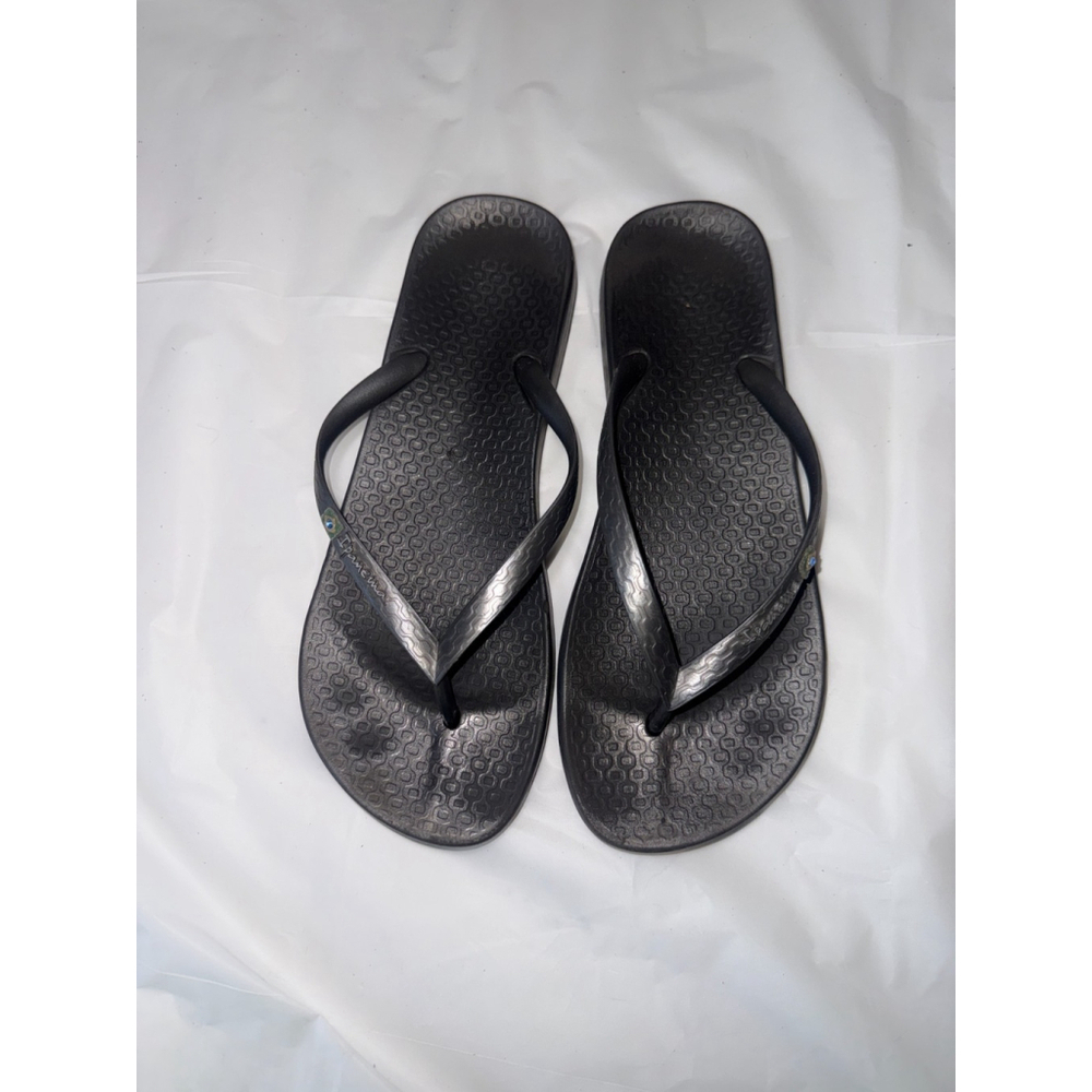 ipanema flip flops women grey pewter size 8
